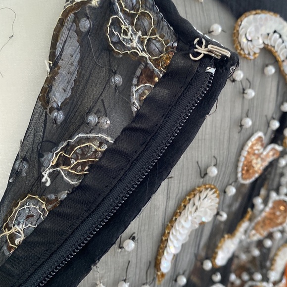 Vanna White Original Silk Beaded Gown - Picture 6 of 9